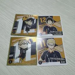 ハイキュー　山口忠・月島蛍 ステッカーセット
