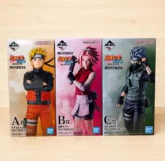 一番くじ　NARUTO ナルト　A B C 賞　ナルトサクラ　カカシ　セット 一番くじ NARUTO A賞 ナルト B賞 サクラ C賞 カカシ 3点セット - メルカリ