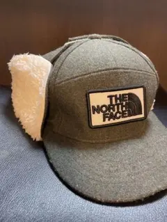THE NORTH FACE フライトキャップ 耳あて付き カーキ　KL