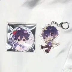 すとぷり ななもり。 アクキー アクリルキーホルダー 缶バッジ