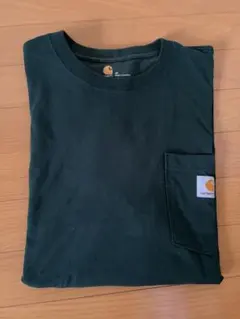 Carhartt グリーン 長袖Tシャツ M