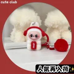 人気再入荷✨ラブブ らぶぶ キーホルダー コーラLABUBU ぬいぐるみ