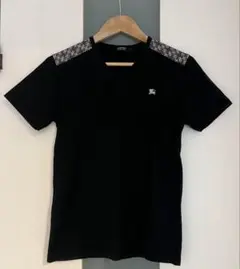 BURBERRY BLACK LABEL Vネック Tシャツ
