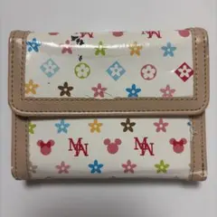 Disney ミッキーマウス　三つ折り財布 マルチカラーのサムネイル