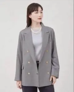 Mila Owen 千鳥格子 ダブルテーラードジャケットのサムネイル