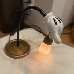 ミッキー　ハンド　卓上ライト　トゥーンタウン