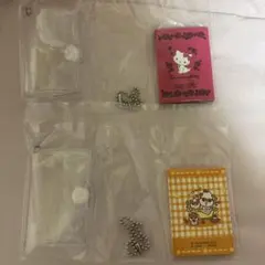 サンリオ　プロフィール帳　ガチャガチャ　キティ、コロコロクリリンセット
