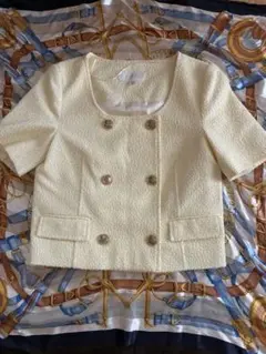 ZARA ノーカラージャケット イエロー XS 新品