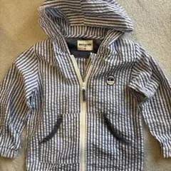 BACKYARD ストライプ フード付きジャケット