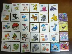 ポケモンパンシールなど　まとめ売り34枚