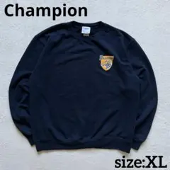 Champion DREXEL DRAGONS カレッジスウェット XL 紺
