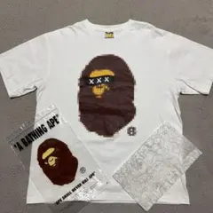 APE BAPE GOD SELECTION XXX tシャツ HEAD 2XL