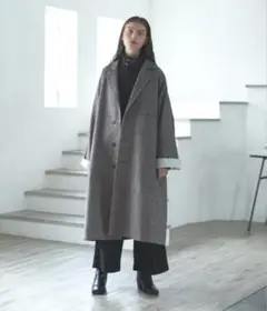 DOOPZ ロールアップスリーブ オーバーサイズチェスターコート【ユニセックス】
