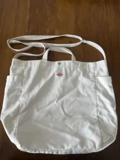 DANTON ホワイト ショルダーバッグ