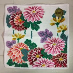 FEILER 花柄 タオルハンカチ 約25cm