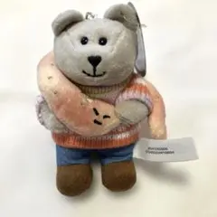 スターバックス　ベアリスタ　ぬいぐるみキーホルダー