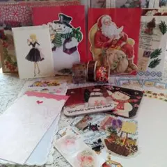 クリスマスカードとデコレーションセット キャロルウィルソン