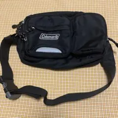 Coleman グレー ショルダーバッグ(難あり)