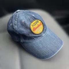 ウエス ワッペン デニム ベースボールキャップ UES DENIM CAP L