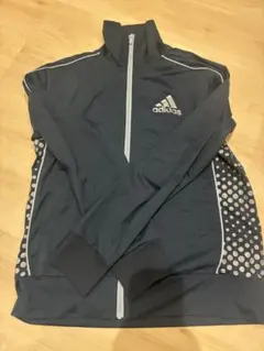 adidas ネイビー ジャージ ジャケット