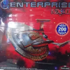 【未開封】スター・トレック：エンタープライズ NX-01 ポーラライツ1/350のサムネイル