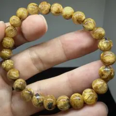 ◯111 天然石 z2620 ゴールド タイチン ルチル クォーツ ヘマタイト◯