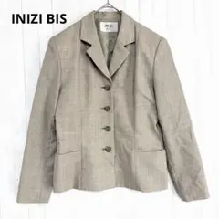 INIZI BIS オンワード樫山 ウール テーラードジャケット 9 ベージュのサムネイル