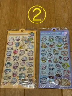 【2枚】ちいかわ ウォーターシールセット②ボンボンドロップシール