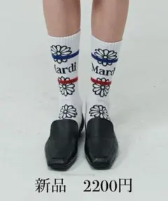 値下げ不可　 Mardi Mercredi SOCKS FLOS EMOJIのサムネイル