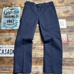 S*J様 Dickies 874 ワークパンツ ネイビー W35 古着　L相当