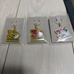 ポケチャーム ゼラオラ ビクティニ ビリリダマ3点セット　ロゴマスコット