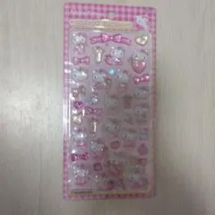 【正規品】ボンボンドロップシール ハローキティ ピンク