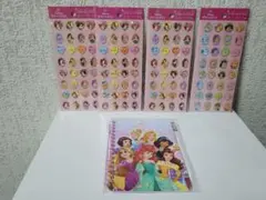 【セリア】ディズニープリンセスストーンシール&シール帳