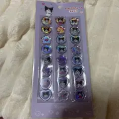 おはじきふうシール　クロミ