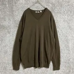 vネックニット xl