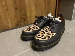 Dr. Martens 、stussyコラボ レオパード柄 レザーシューズのサムネイル