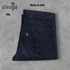 【M98】シルバータブ90s リーバイス512USA製ブラッデニムスミクロW30