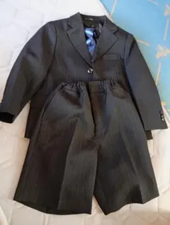 キッズ ストライプスーツ サイズ100 ネクタイ付き