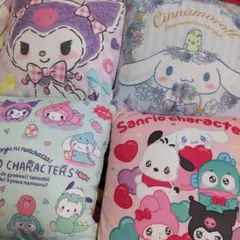 サンリオ・プリントスクエアクッション④種セット