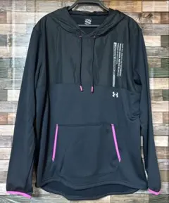 は*を様 UAアーマーフリース マックス プルオーバー フーディー