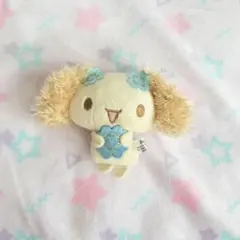 シナモロール 水色クローバーデザイン シークレットマスコットブローチ シフォン