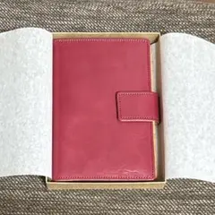 イタリアンレザー ミニ6 システム手帳 マルゴー クラウゼ金具【ハンドメイド】 イタリアンレザー ミニ6 システム手帳 マルゴー クラウゼ金具