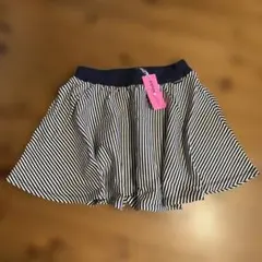 新品 未使用 SISTER JENNI ストライプ柄キュロットスカート　150のサムネイル