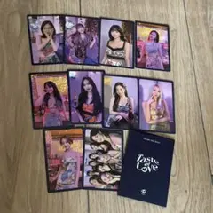 taste of love twice 特典トレカ
