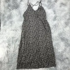 《AMERICAN HOLIC》キャミワンピース　総柄　ロング丈　レイヤード