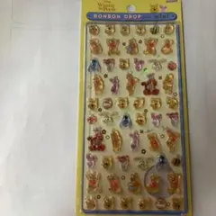 ボンボンドロップシール　mini ディズニープーさん