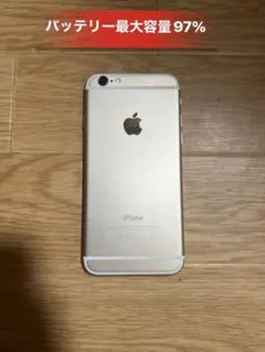 Iphone6 Gold 64GB ソフトバンクバッテリー97%訳あり品