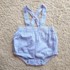 familiar　ファミリア　サロペット　カバーオール　ロンパース　だるまオール