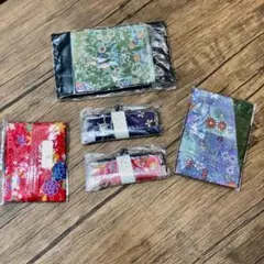 ●ちりめん/印鑑入れ・他小物5点セット