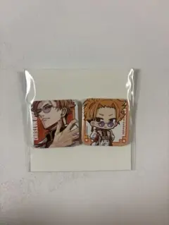 東京エイリアンズ　ハオハオショップ　ミニスクエア缶バッジ　兵吾